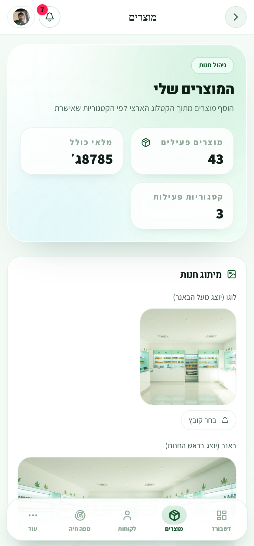 ניהול מלאי מוצרים בבית מרקחת